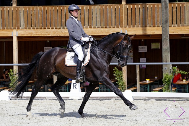 Samba Khan und Manuel Winter überzeugten mit Top-Leistungen bei den Jungen Reitern. Am Ende reichte es für den Vize-Meistertitel. © Myrtill 