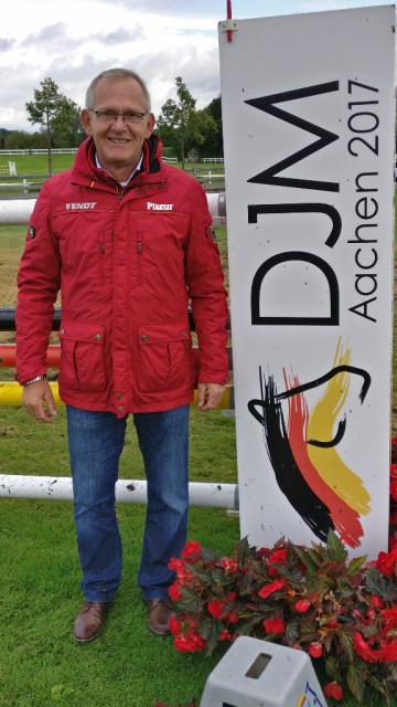 Für Heinrich-Hermann Engemann ist es selbstverständlich, die Deutschen Jugendmeisterschaften in Aachen zu besuchen. © ALRV
