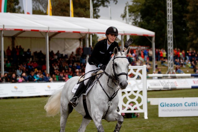 Janne Frederike Meyer-Zimmermann siegte im Championat von Donaueschingen. © Stefan Lafrentz