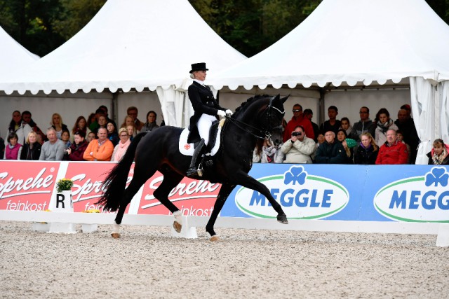 Jessica von Bredow-Werndl siegte im Grand Prix Special vor Isabell Werth. © K.-H. Frieler