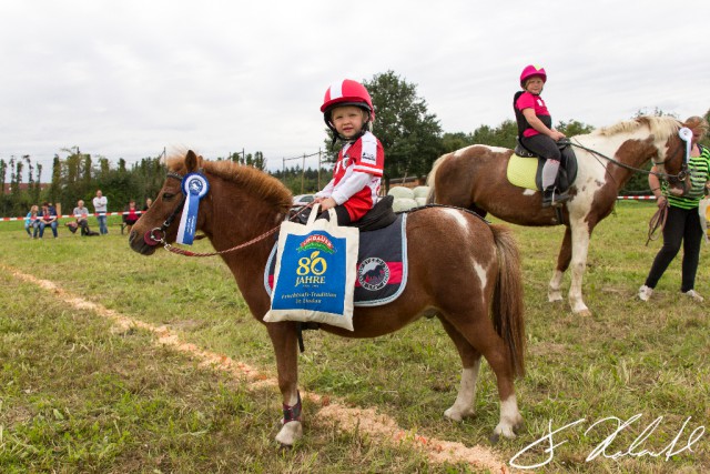 Früh übt sich wer ein Mounted Games Reiter werden will! © Florian Holzapfel
