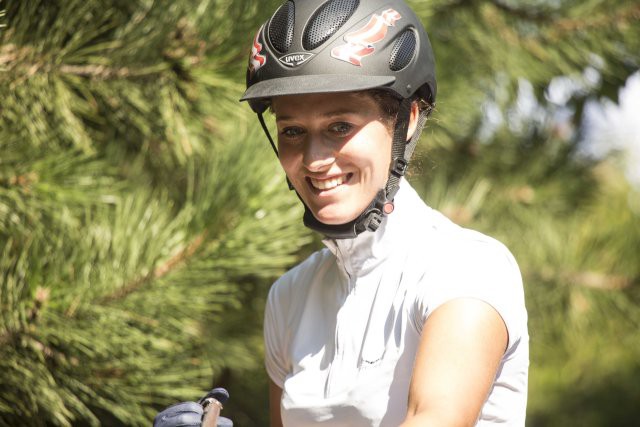 Rosa Schrot (AUT/OÖ) war eine der erfolgreichen österreichischen Reiter in Cagnes-sur-Mer. © Lukas Jahn/OEPS (Archiv)