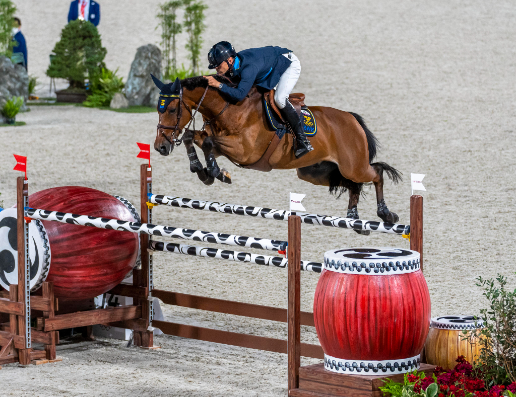 Peder Fredricson’s H&M All In erstes Pferd mit zwei olympisches Einzelmedaillen