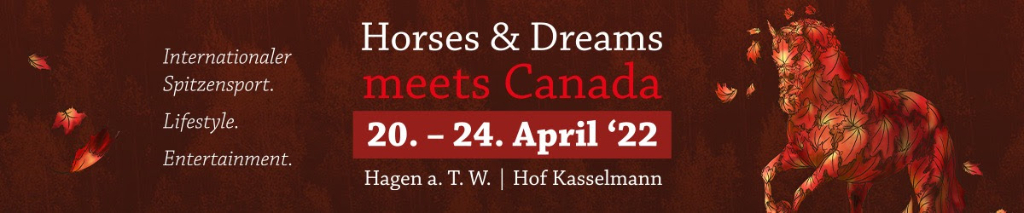 Das Horses & Dreams in Hagen a.T.W. steht heuer ganz im Zeichen Kanadas. © Horses & Dreams