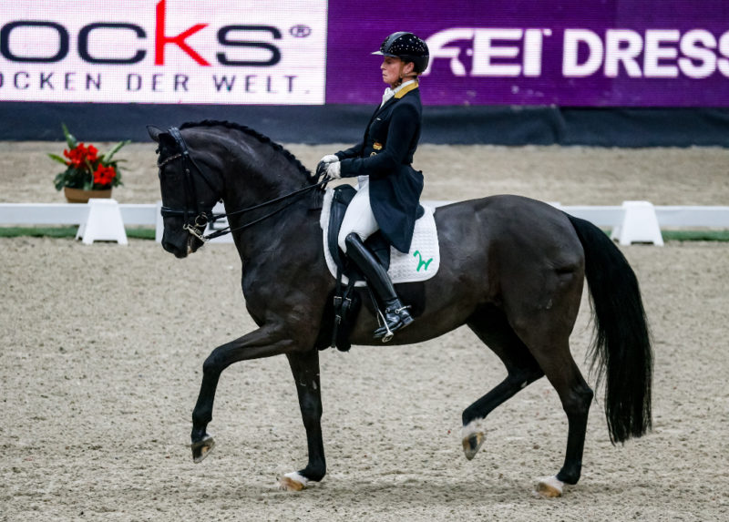 Isabell Werth (GER) hat für den Weltcup in Neumünster gleich drei Pferde genannt: Weihegold OLD, Emilio und DSP Quantaz. © EQWO.net/Petra Kerschbaum