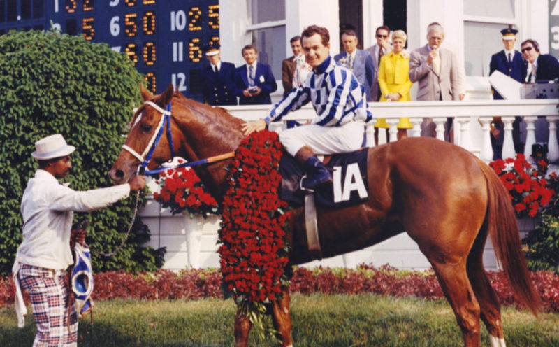 Der "Triple Crown"-Gewinner Secretariat gilt bis heute als eines der erfolgreichsten Rennpferde der Geschichte. © FB: Kentucky Derby
