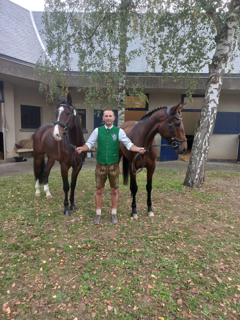 Am Ende belegte Daniel Dunst (ST) mit seinen beiden Pferden Calypso und Jerpoint Wonder die hervoragenden Plätzte 25 & 26 bei der diesjährigen WM der jungen Vielseitigkeitspferde.© privat