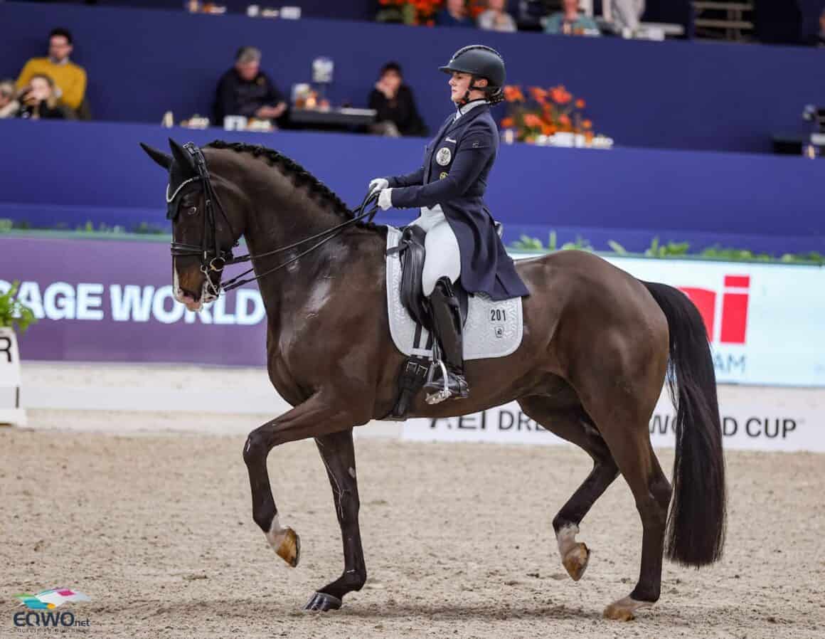 Diana Porsche (S) ist bei der Weltcup-Etappe in London am Start! © EQWO.net/ Petra Kerschbaum