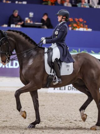 Diana Porsche (S) ist bei der Weltcup-Etappe in London am Start! © EQWO.net/ Petra Kerschbaum