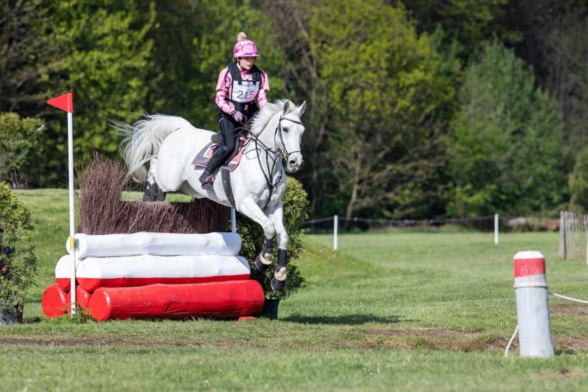 Leonie Sagner (NÖ) und der bereits 21-jährige Professor Space Jet sind in Topform. © privat