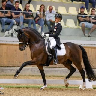 Victoria Max-Theurer (OÖ) hat den Sprung unter die besten 25 Dressurreiter:innen der Welt geschafft. © EQWO.net | Petra Kerschbaum