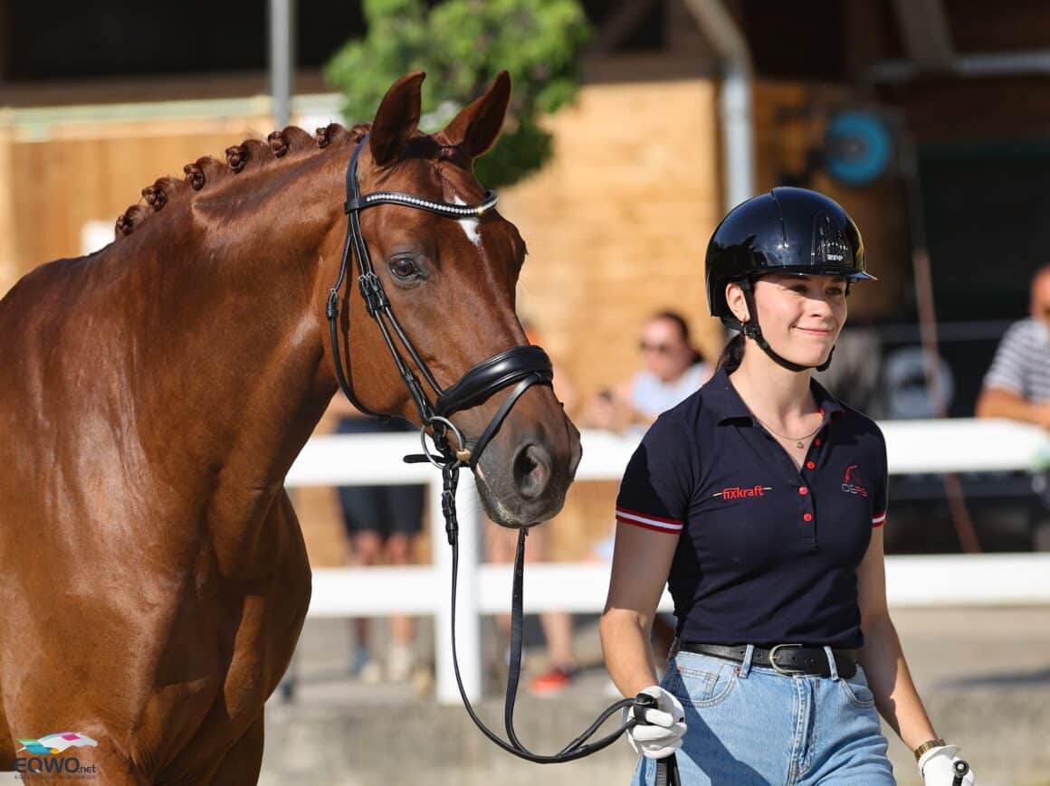 EM St. Margarethen: Corinna Gebhard (ST) und Bellagio © EQWO.net