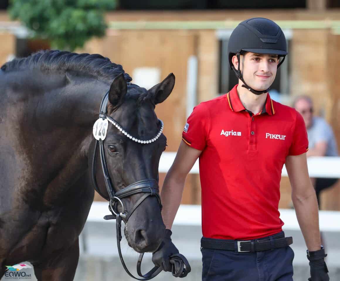 Moritz Treffinger (GER) & Cadeau Noir © EQWO.net