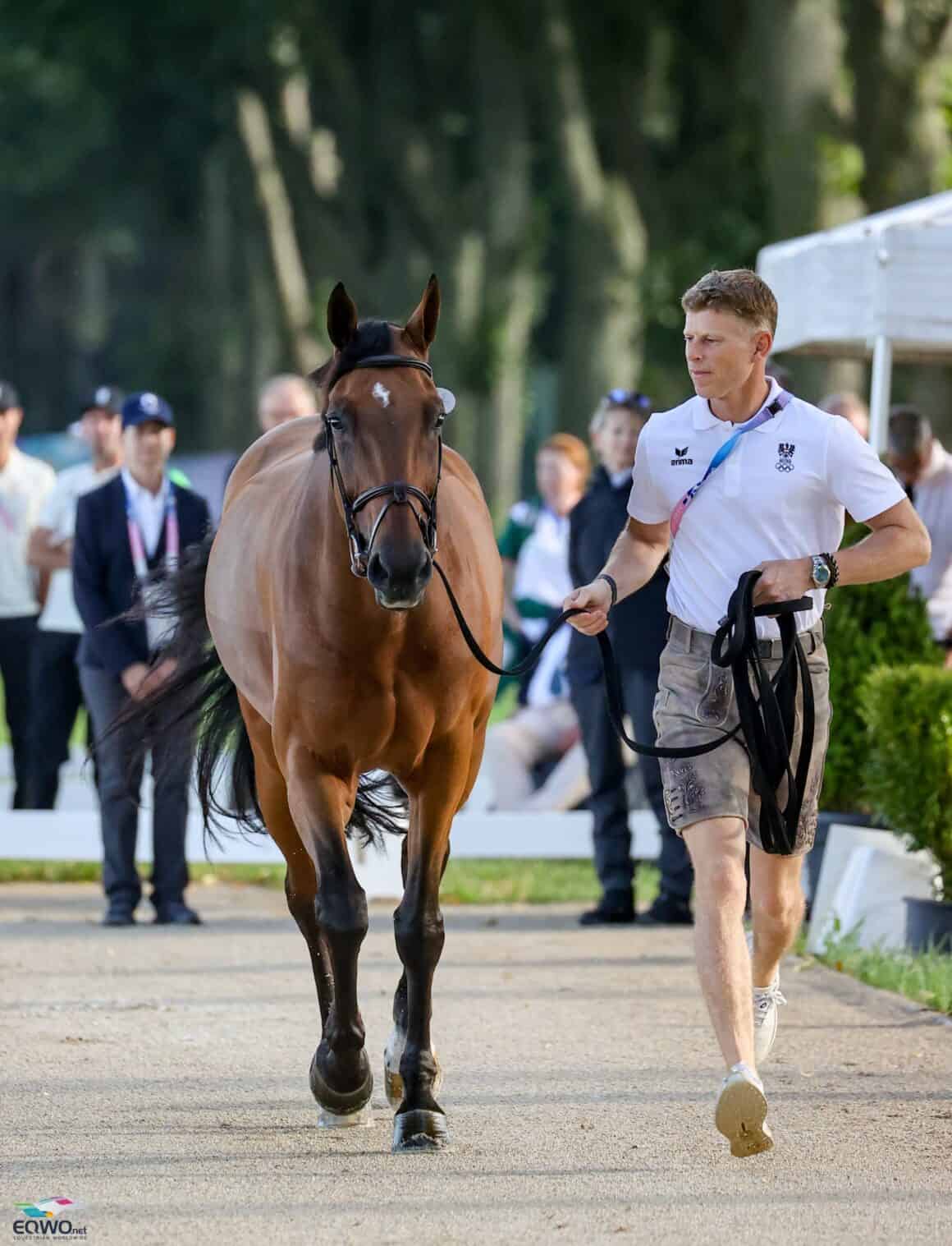 Paris: Für Max Kühner (T) und Elektric Blue P sind es die ersten olympischen Spiele. © EQWO.net | Petra Kerschbaum