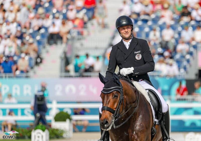 Florian Bacher (ST) knackt bei den Olympischen Spielen in Paris die 71 %! © EQWO.net | Petra Kerschbaum