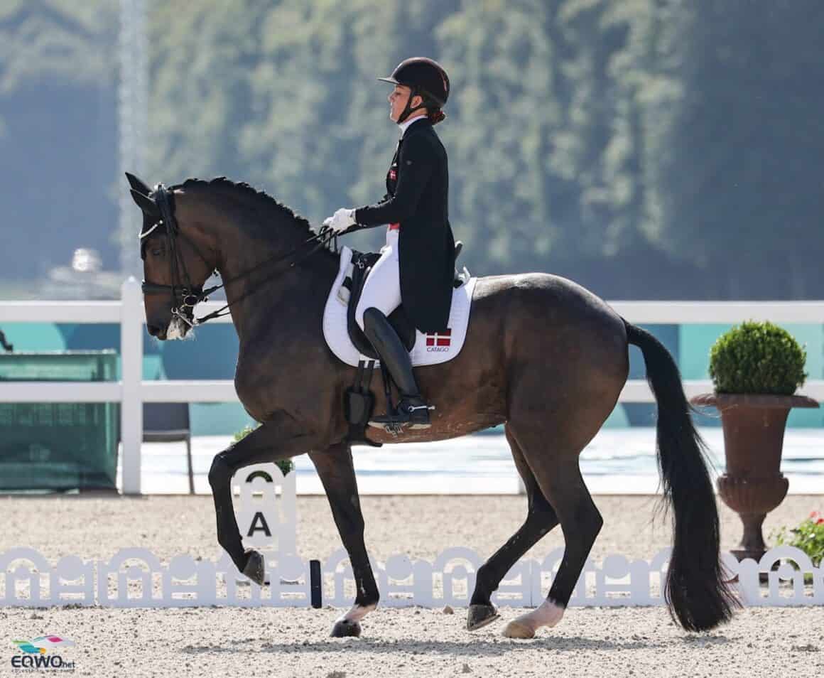 Cathrine Laudrup-Dufour (DEN) und Freestyle knackten im olympischen Grand Prix auf Anhieb die 80 %-Marke. © EQWO.net | Petra Kerschbaum