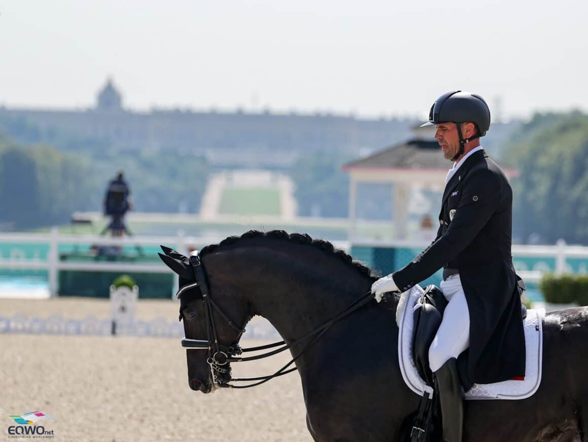 Das Schloss Versailles bot Stefan Lehfellner (OÖ) eine einmalige Kulisse bei seinen ersten Olympischen Spielen. © EQWO.net | Petra Kerschbaum