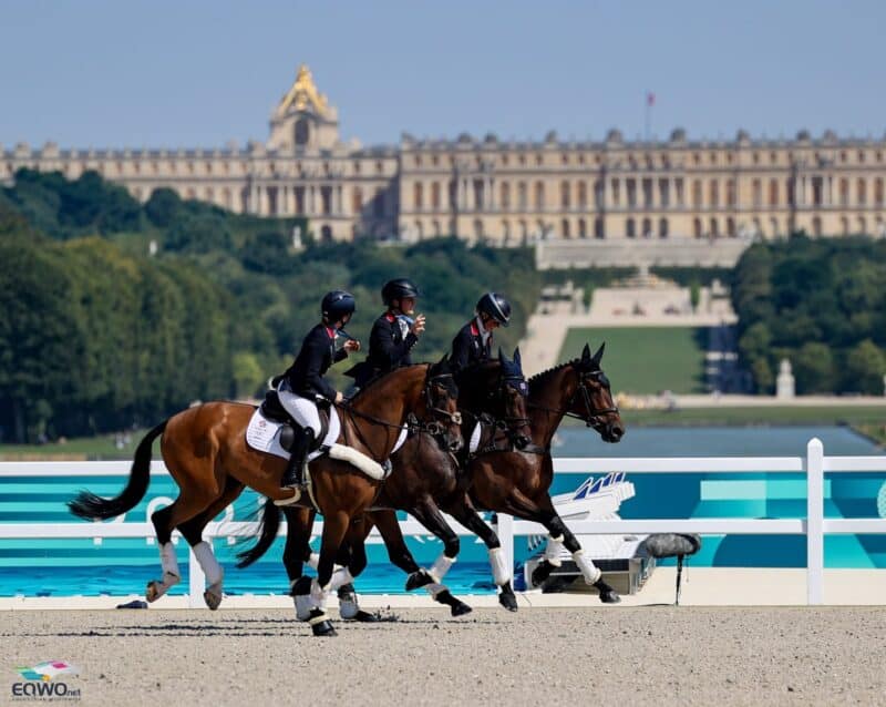 Gold für Großbritannien: Laura Collett (am Foto), Ros Canter und Tom McEwen gewinnen den olympischen Team-Bewerb in der Vielseitigkeit. © EQWO.net | Petra Kerschbaum