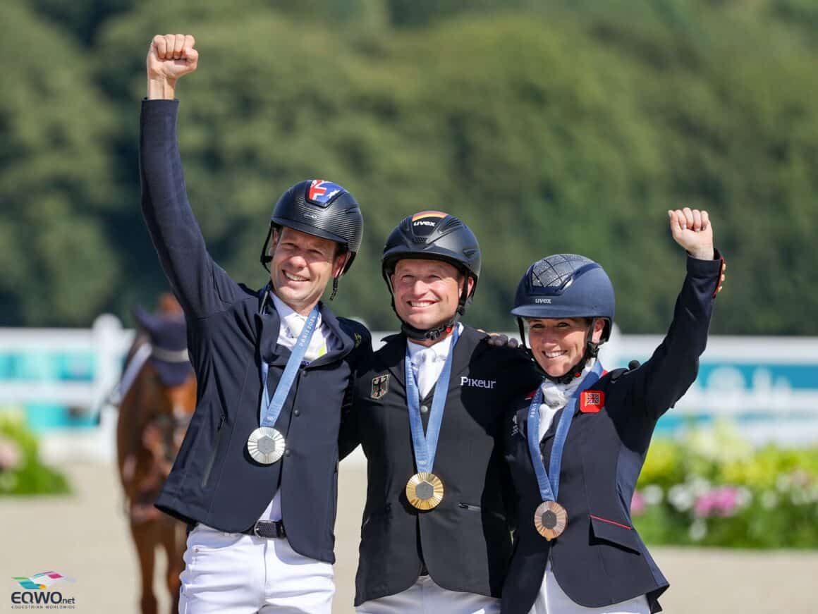 Olympische Spiele: Michael Jung sicherte sich die Goldmedaille vor Christopher Burton und Laura Collett. © EQWO.net | Petra Kerschbaum