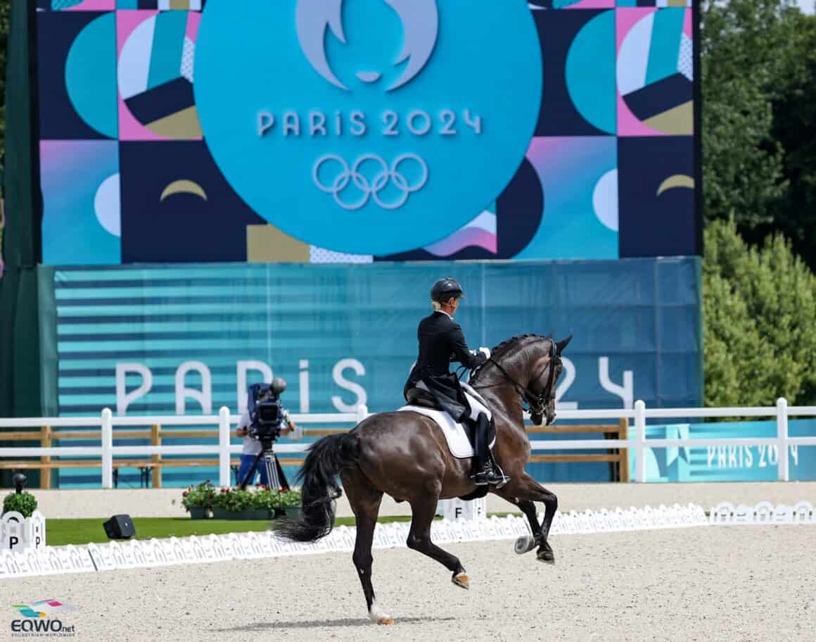 Die Kür als "Draufgabe": Victoria Max-Theurer (OÖ) ist mit ihren Runde in Grand Prix und Special sehr zufrieden und freut sich auf das Einzelfinale in Paris. © EQWO.net | Petra Kerschbaum