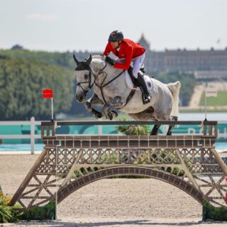 Christian Kukuk (GER) und Checker kürten sich zu den Einzel-Olympiasiegern im Springen. © EQWO.net | Petra Kerschbaum