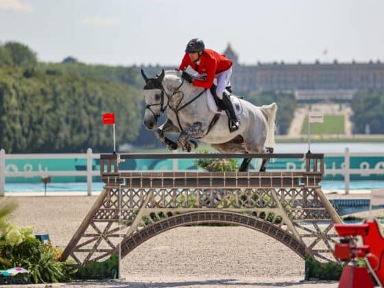 Christian Kukuk (GER) und Checker kürten sich zu den Einzel-Olympiasiegern im Springen. © EQWO.net | Petra Kerschbaum