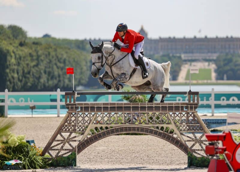 Christian Kukuk (GER) und Checker kürten sich zu den Einzel-Olympiasiegern im Springen. © EQWO.net | Petra Kerschbaum