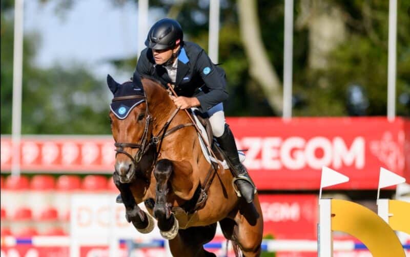 Rang vier für Daniel Dunst (ST) und Chevalier in der CCI4*-S-Prüfung im polnischen Strzegom. © FB: Strzegom Horse Trials