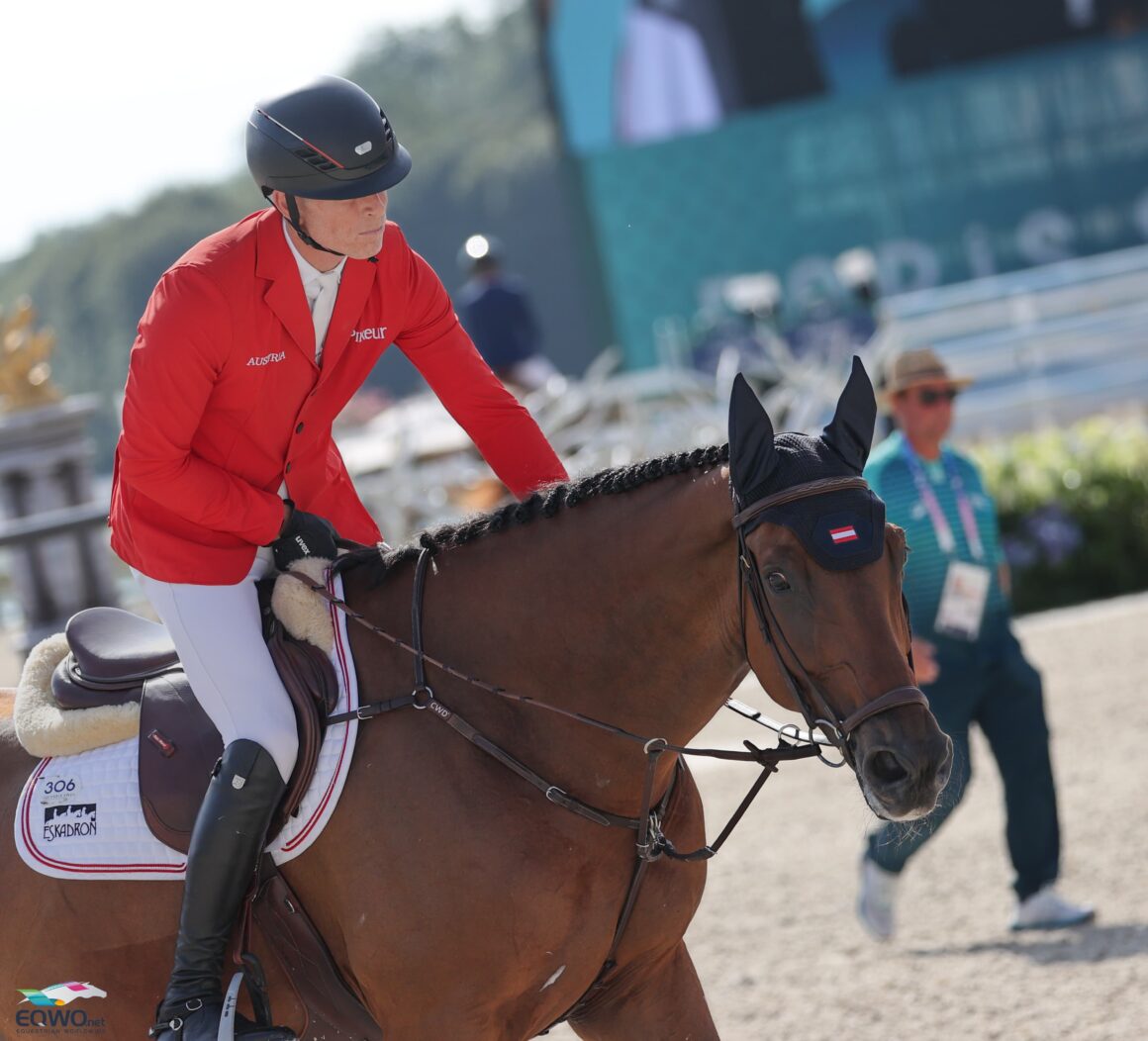 Max Kühner (T) beendet seine ersten olympischen Spiele als Siebenter im Einzel-Finale. © EQWO.net | Petra Kerschbaum