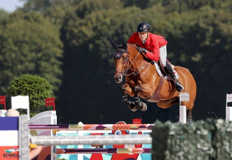 Max Kühner (T) ist weiterhin an der dritten Stelle der FEI Spring-Weltrangliste zu finden. © EQWO.net | Petra Kerschbaum