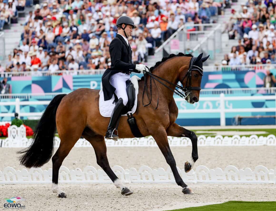 Super Fidi! Florian Bacher (ST) zeigte sich nach seinen Ritten in Versailles zufrieden. © EQWO.net | Petra Kerschbaum