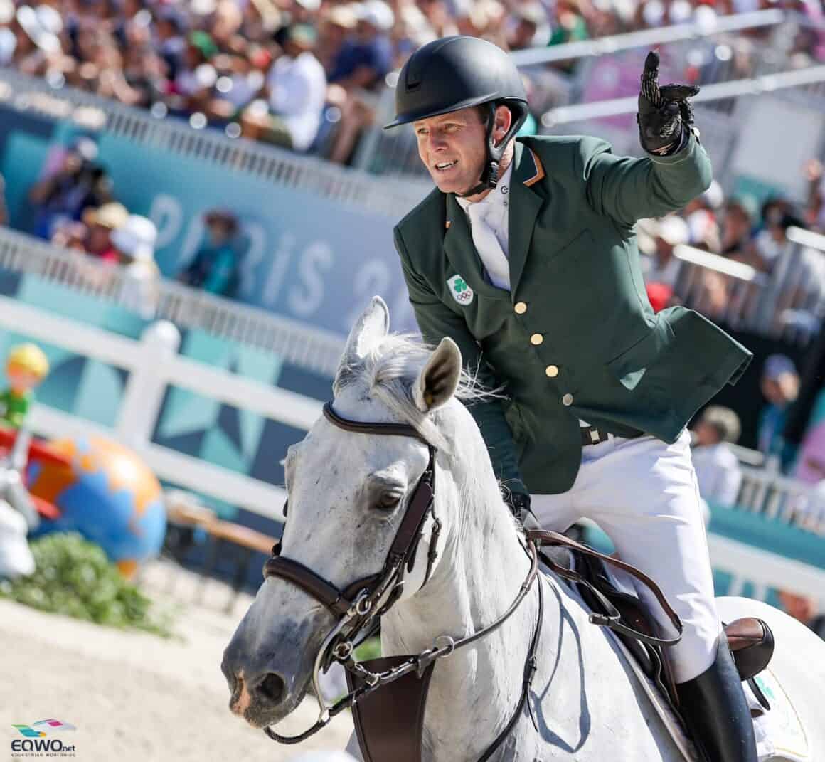 Shane Sweetnam (IRE) lieferte in der Einzel-Qualifikation von Paris eine sensationelle Nullrunde. © EQWO.net | Petra Kerschbaum