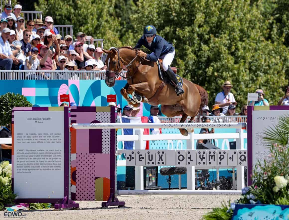 Henrik von Eckermann (SWE) und King Edward greifen in Paris nach ihrer zweiten Olympia-Medaille. © EQWO.net | Petra Kerschbaum