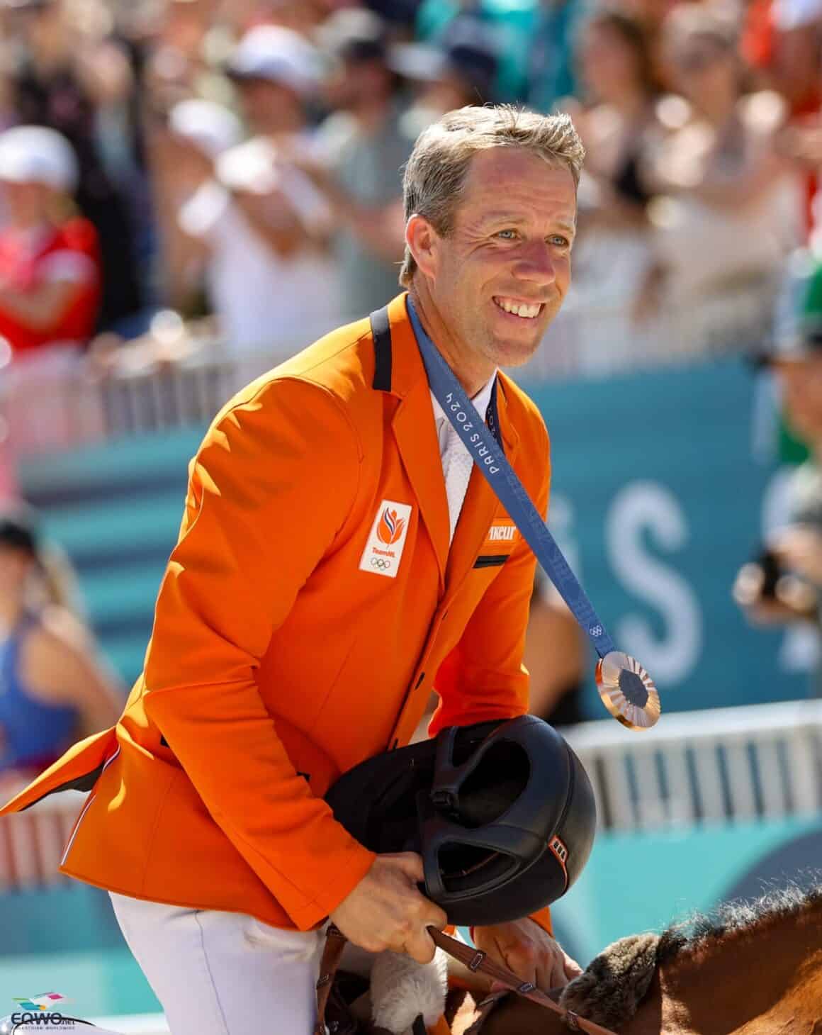 Maikel van der Vleuten (NED) und Beauville holen in Paris die Bronze-Medaille! © EQWO.net | Petra Kerschbaum