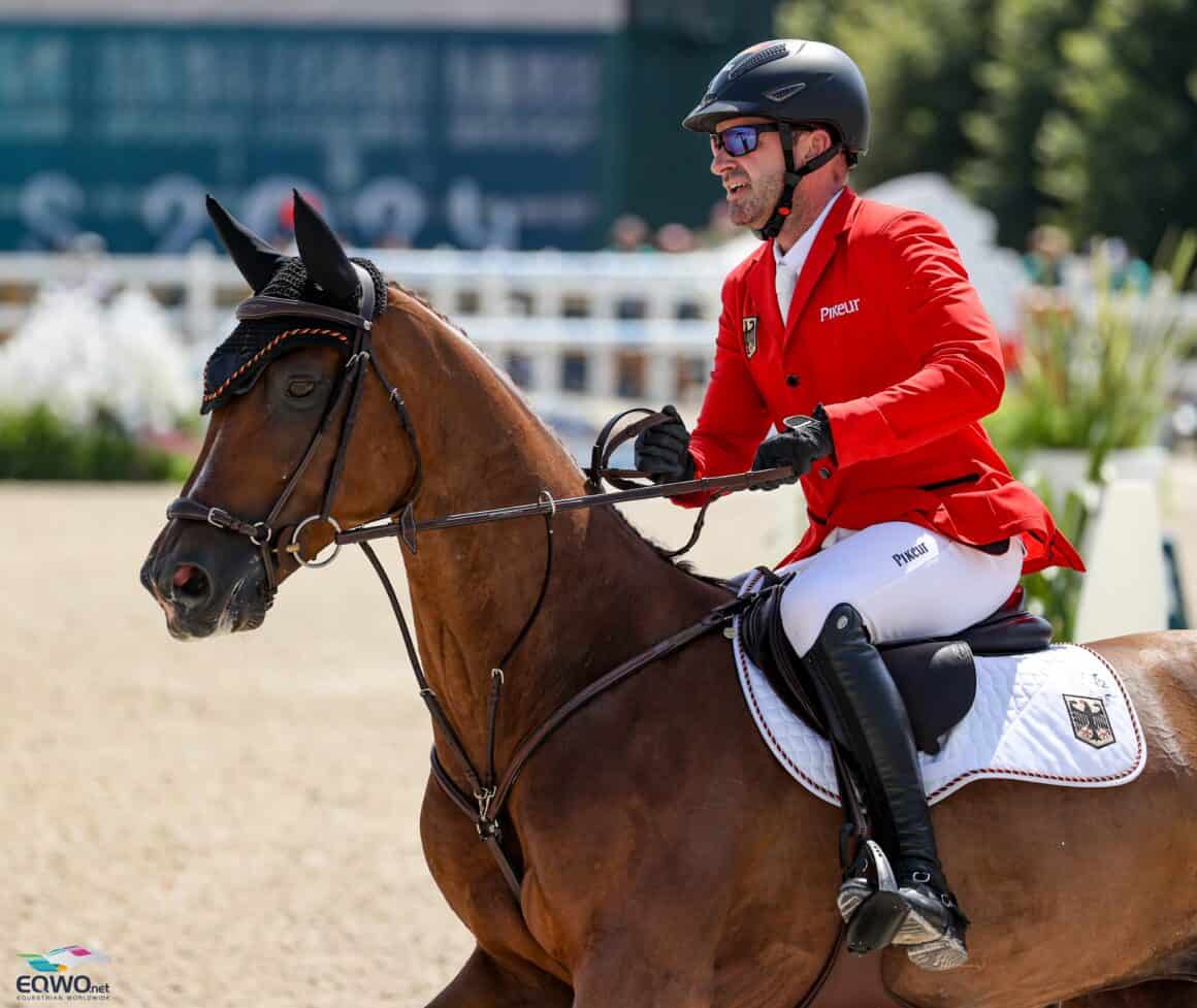 Philipp Weishaupt (GER) und Zineday blieben wie ihre beiden Teamkollegen in der Team-Qualifikation von Versailles fehlerfrei! © EQWO.net | Petra Kerschbaum