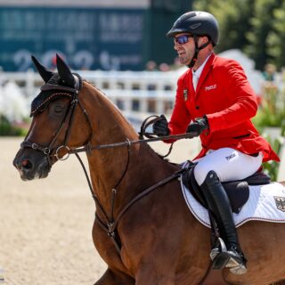 Philipp Weishaupt's (GER) Olympiapferd Zineday wurde an die Tochter des Apple-Mitgründers Eve Jobs verkauft. © EQWO.net | Petra Kerschbaum