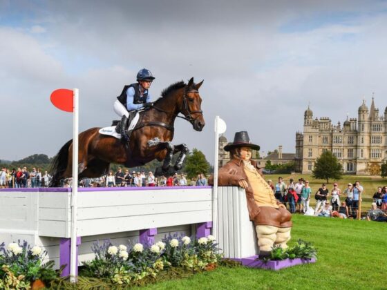 Rosalind Canter (GBR) und Lordships Graffalo sichern sich den Sieg in der Fünf-Sterne-Prüfung von Burghley. © IG: burghleyhorsetrials