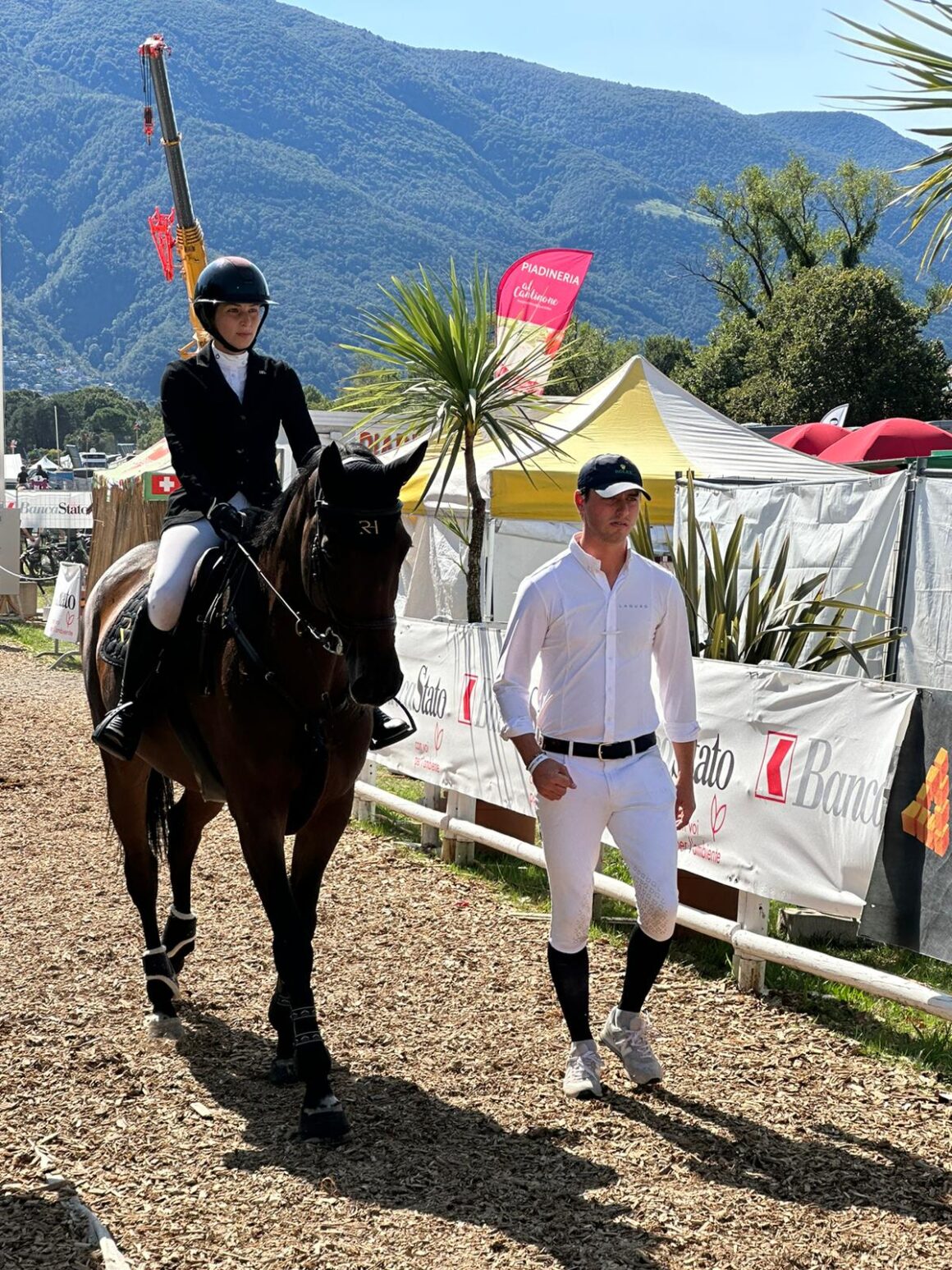 Erfolgreiches Wochenenden! Dominik Juffinger (T) sprang unter anderem im Großen Preis von Ascona auf Rang fünf. © privat