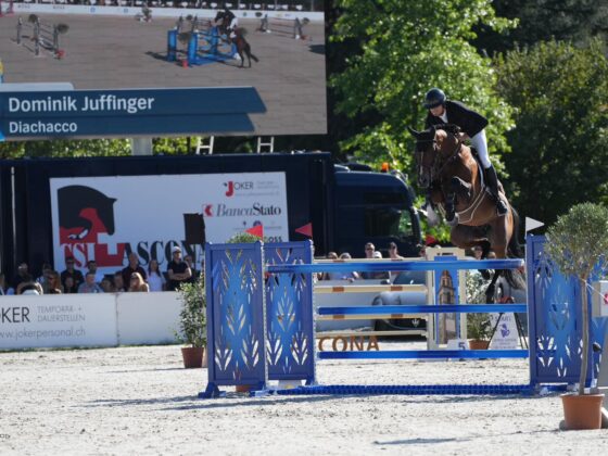 Erfolgreiches Wochenenden! Dominik Juffinger (T) sprang unter anderem im Großen Preis von Ascona auf Rang fünf. © privat