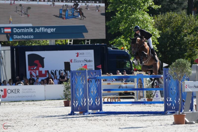 Erfolgreiches Wochenenden! Dominik Juffinger (T) sprang unter anderem im Großen Preis von Ascona auf Rang fünf. © privat