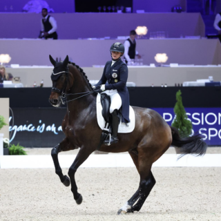 Diana Porsche (S) ist bei der Weltcup-Etappe in Lyon am Start! © IG: dianaporscheofficial | Longines Equia Lyon