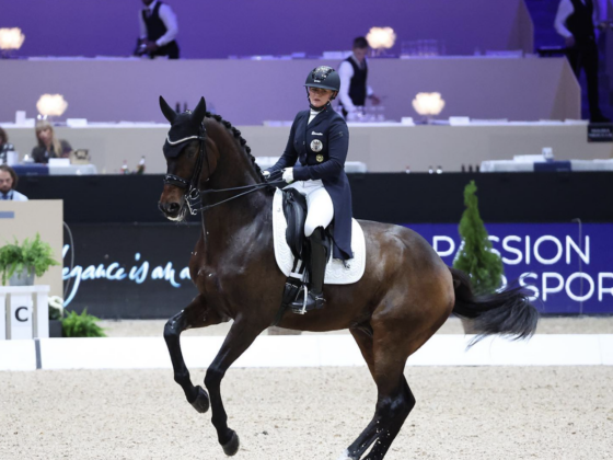 Diana Porsche (S) ist bei der Weltcup-Etappe in Lyon am Start! © IG: dianaporscheofficial | Longines Equia Lyon