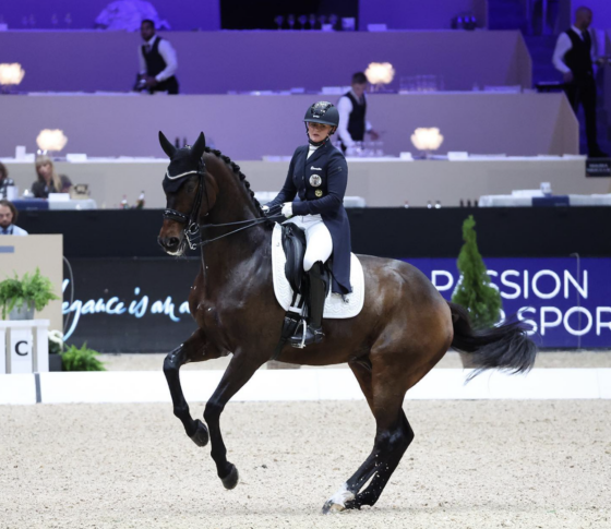 Diana Porsche (S) ist bei der Weltcup-Etappe in Lyon am Start! © IG: dianaporscheofficial | Longines Equia Lyon