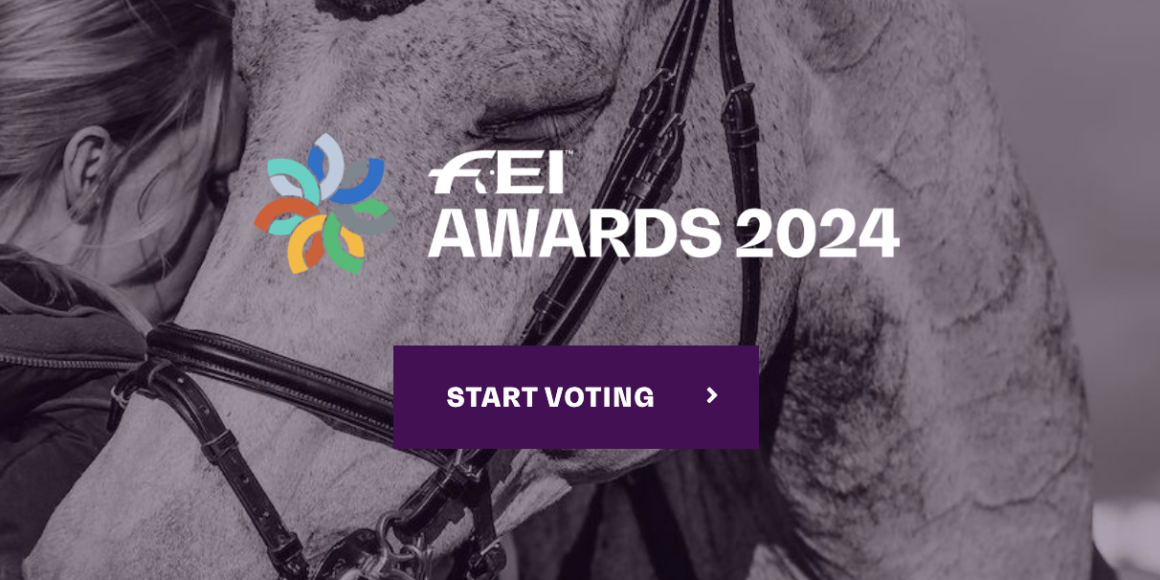 Jetzt voten! Bis 13. Oktober darf jede(r) mitbestimmen, wer die FEI Awards 2024 am meisten verdient hat. © FEI