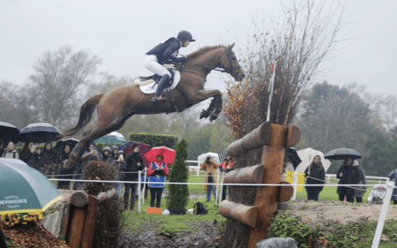 Lea Siegl (OÖ) platziert sich beim CCI5* in Pau sensationell auf Platz sechs. © FB: Eventing-Inside.de