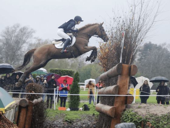 Lea Siegl (OÖ) platziert sich beim CCI5* in Pau sensationell auf Platz sechs. © FB: Eventing-Inside.de