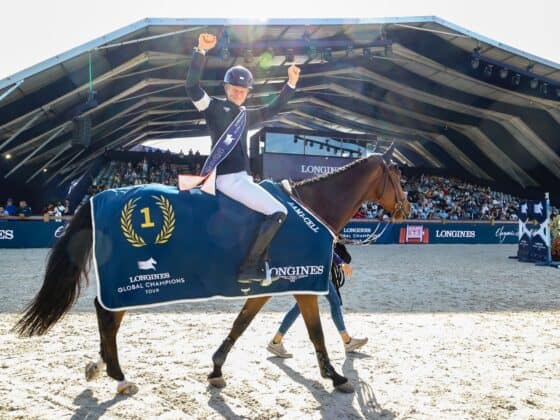 Max Kühner (T) ist von der absoulten Weltspitze des Springsports nicht mehr wegzudenken und liegt in der Weltrangliste derzeit auf Rang sechs. © LGCT