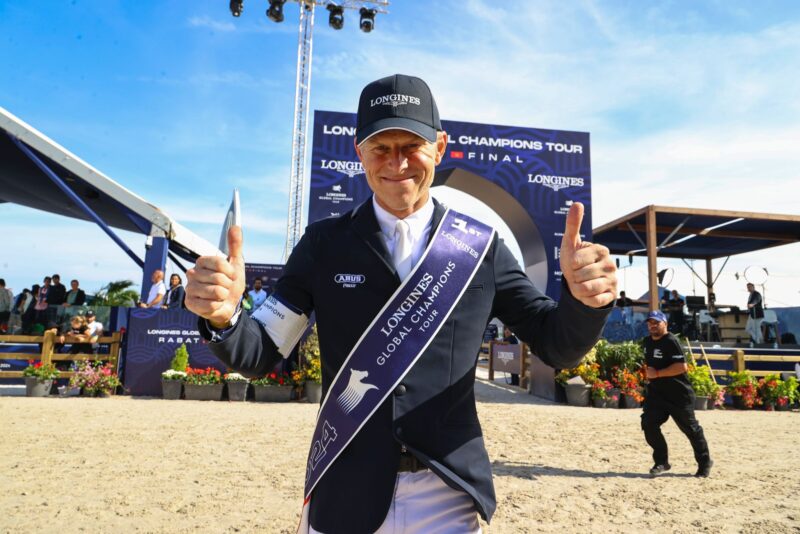 Max Kühner holt sich in Rabat den Gesamtsieg der Global Champions Tour 2024! © LGCT/Ljuba BuzzolaMax Kühner holt sich in Rabat den Gesamtsieg der Global Champions Tour 2024! © LGCT