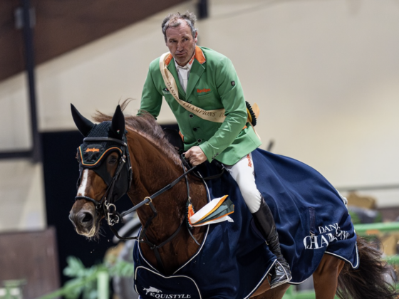 Gerfried Puck (T) und Naxcel V springen in Samorin zum Zwei-Sterne-Grand-Prix-Sieg! © FB: Danube Champions Tour