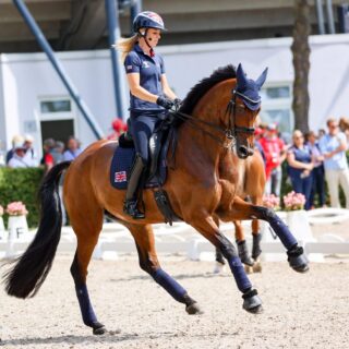 Jessica von Bredow-Werndl (GER) hat einen neuen Kracher unter dem Sattel: Times Kismet! © EQWO.net | Petra Kerschbaum